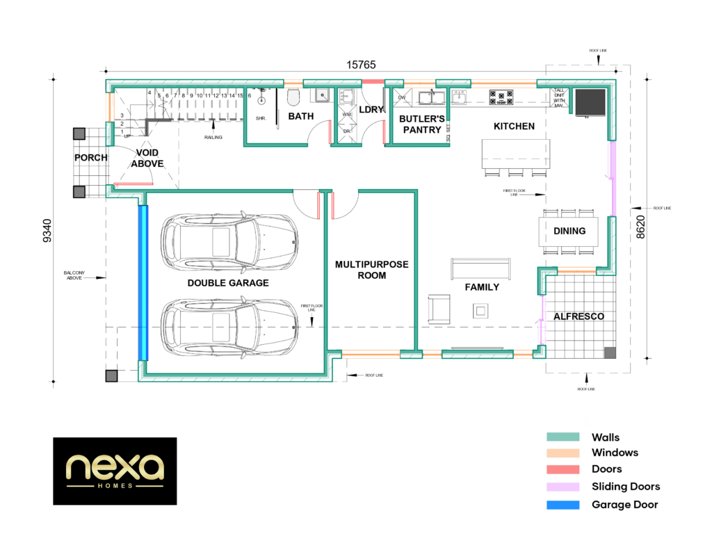 How To Read a Basic Floor Plan